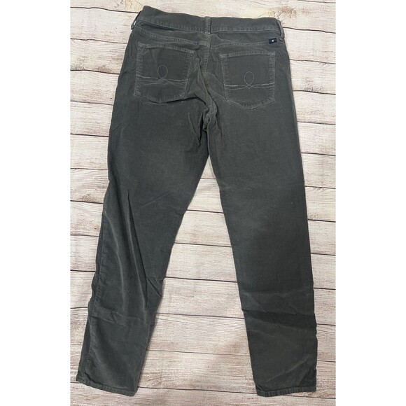 Lucky Brand Sofia Skinny Gray College Alt Preppy Jeans Cords Pants 14/32 Ankle - Picture 1 of 7